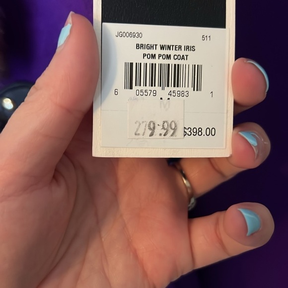 Juicy couture iris fur lined coat - Picture 3 of 7